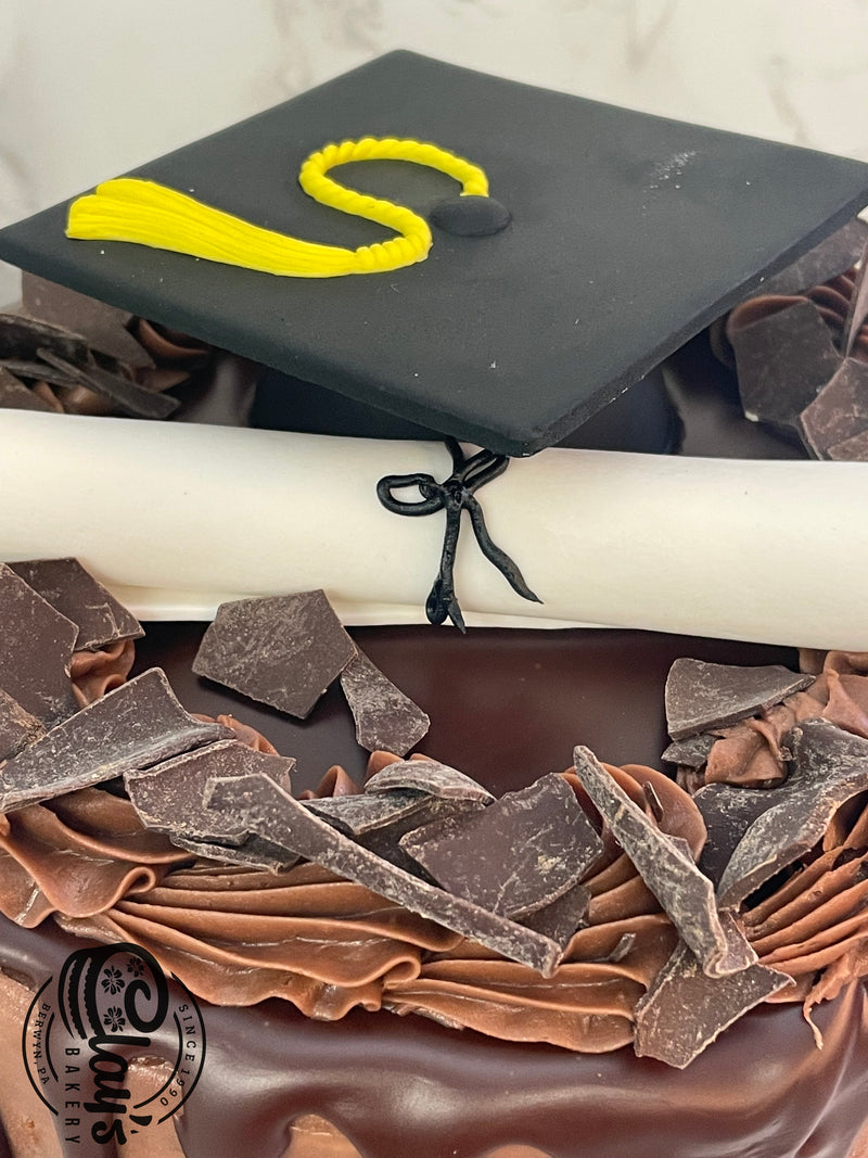 Chocolate Dripped Graduation