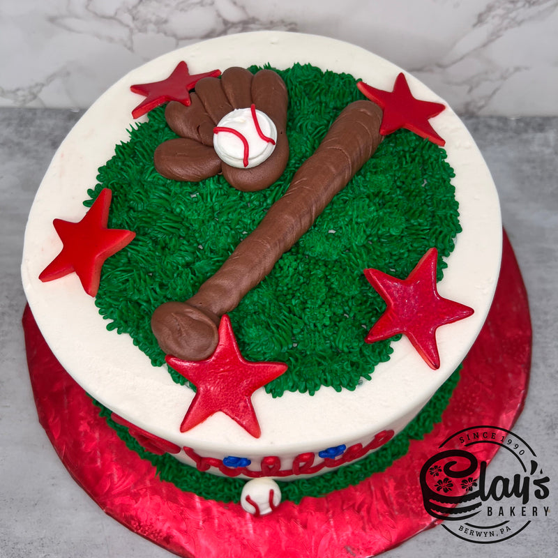 Phillies Bat and Stars