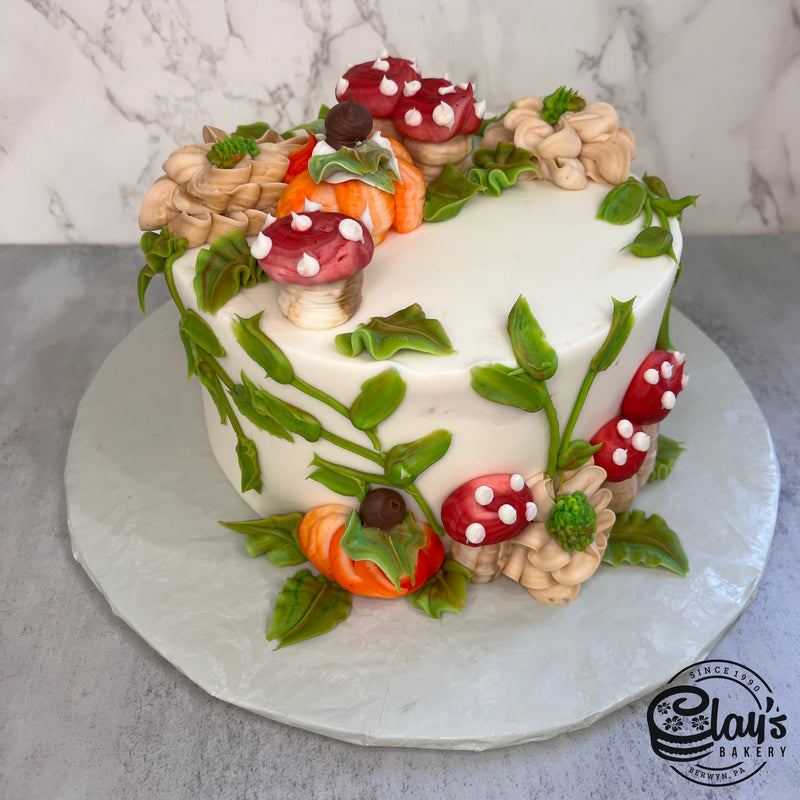Fall Mushroom Garden