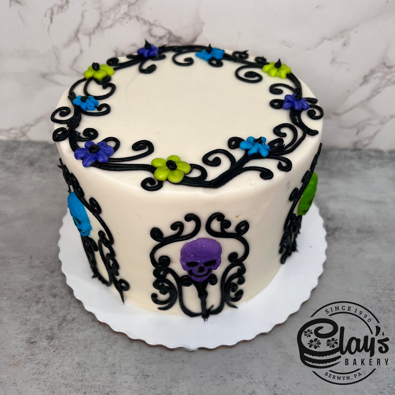 Sugar Skulls with Black