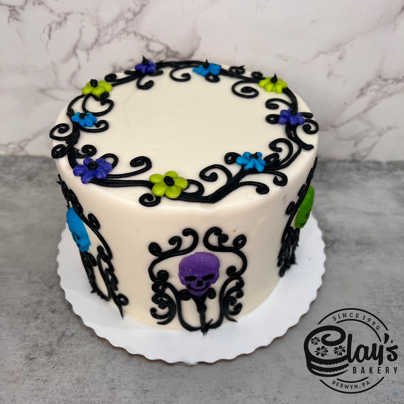 Sugar Skulls with Black