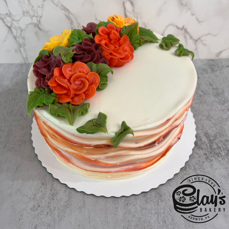 Fall Floral Schmear