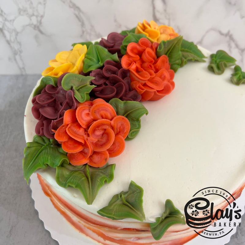 Fall Floral Schmear