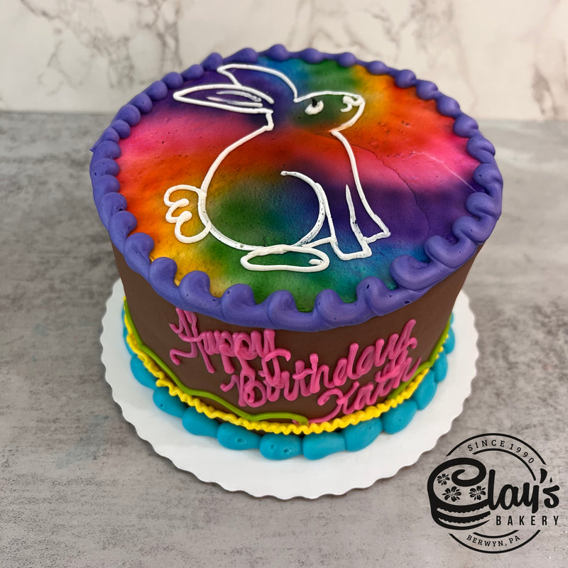 Tie Dye Bunny