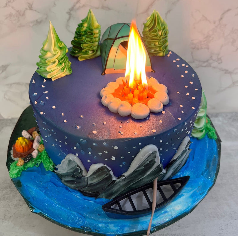 Candle Campfire
