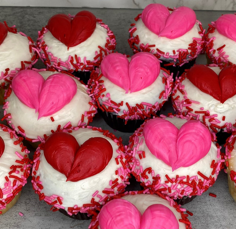 Heart Cupcakes