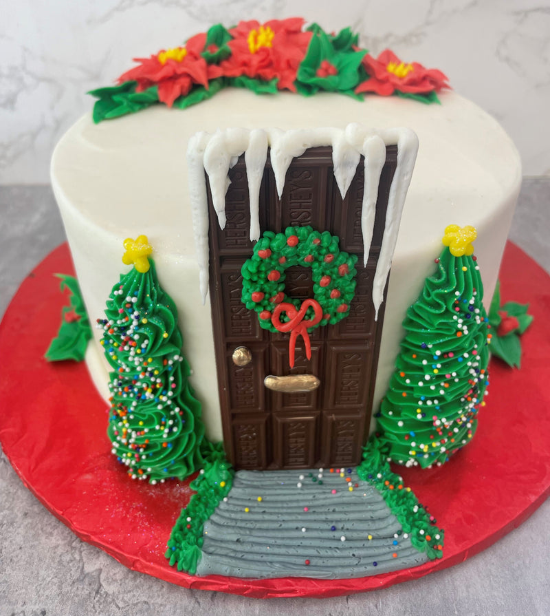 Chocolate Holiday Door