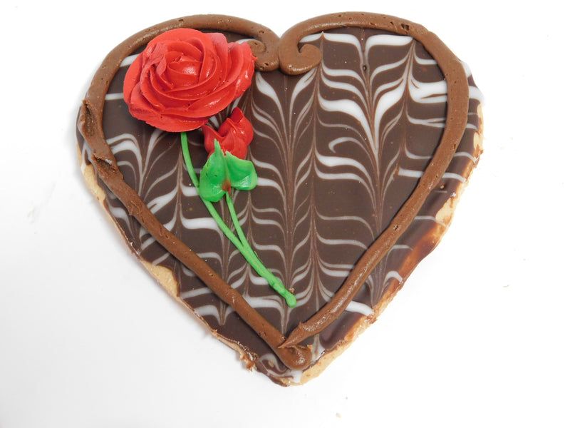Personalized Heart Shaped Cookie