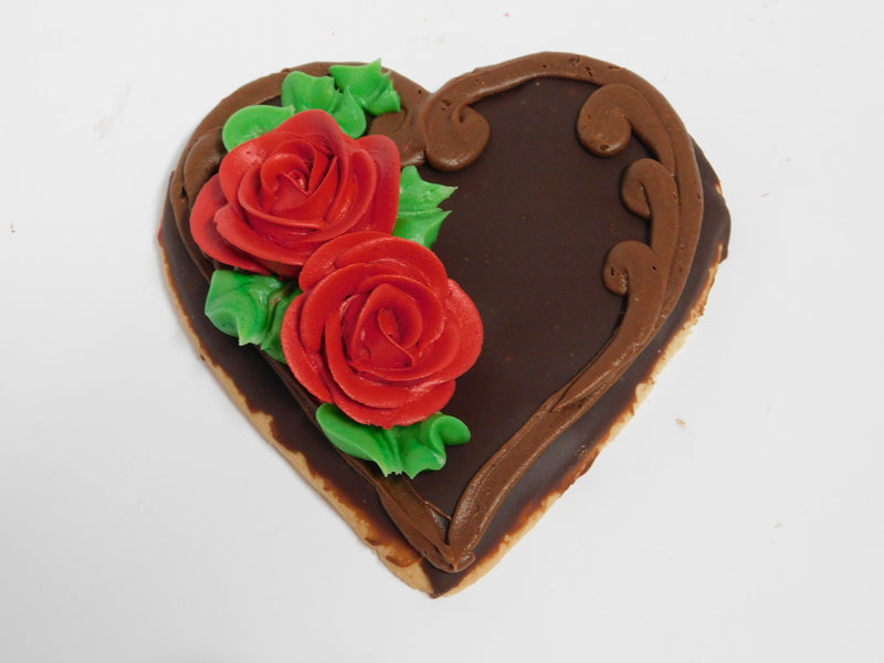 Personalized Heart Shaped Cookie