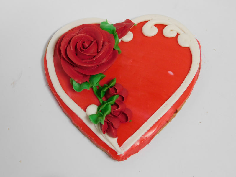 Personalized Heart Shaped Cookie