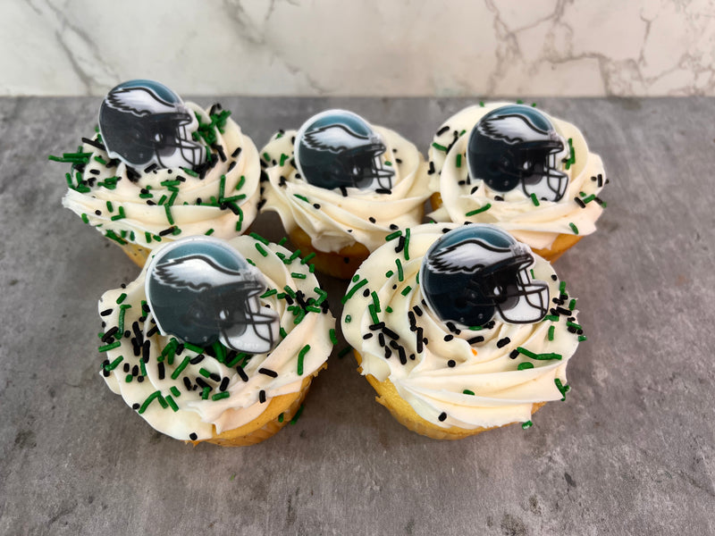 Eagles Cupcakes