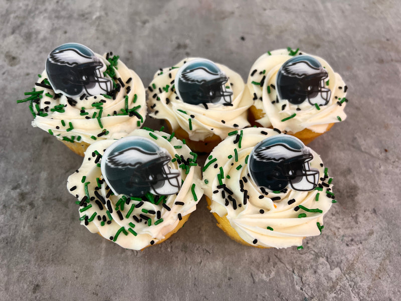 Eagles Cupcakes