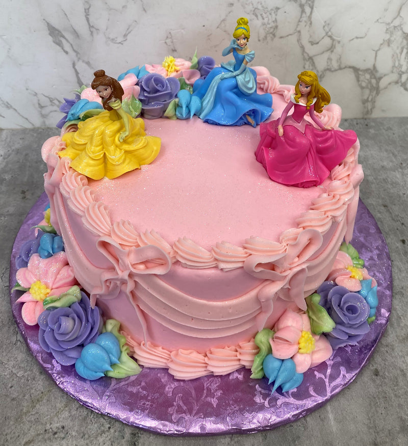 Disney Princesses Cake