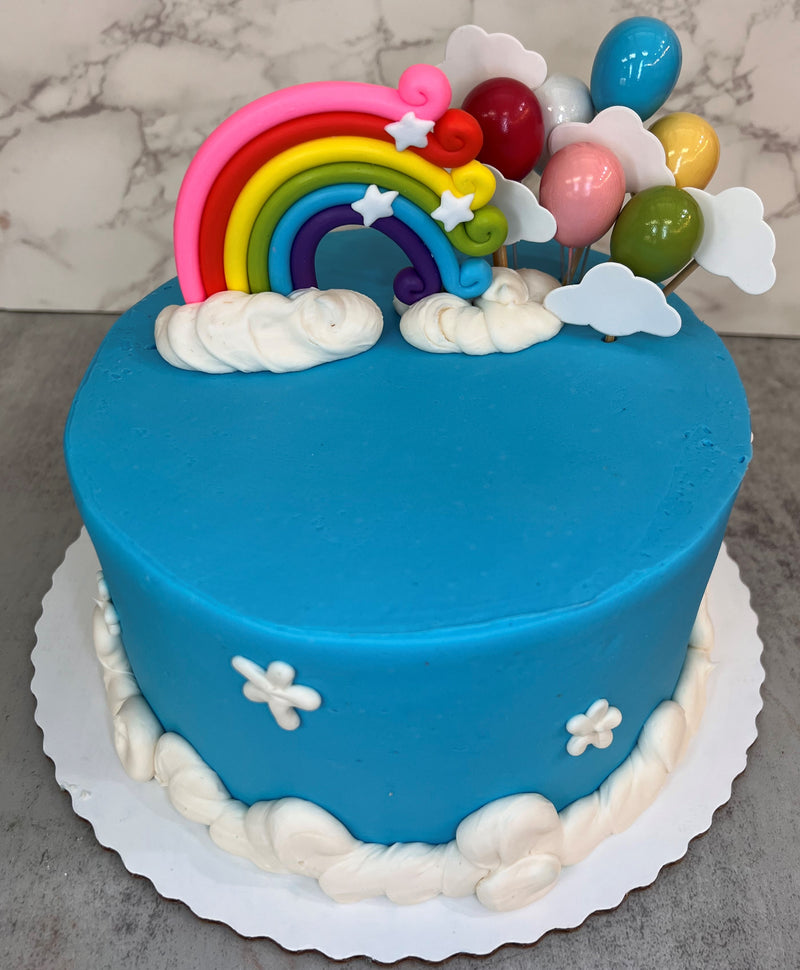 Rainbow and Balloons