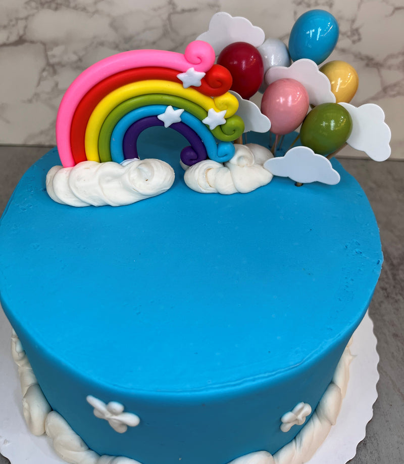 Rainbow and Balloons