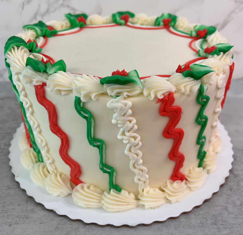 Christmas Simple Squiggly Lines