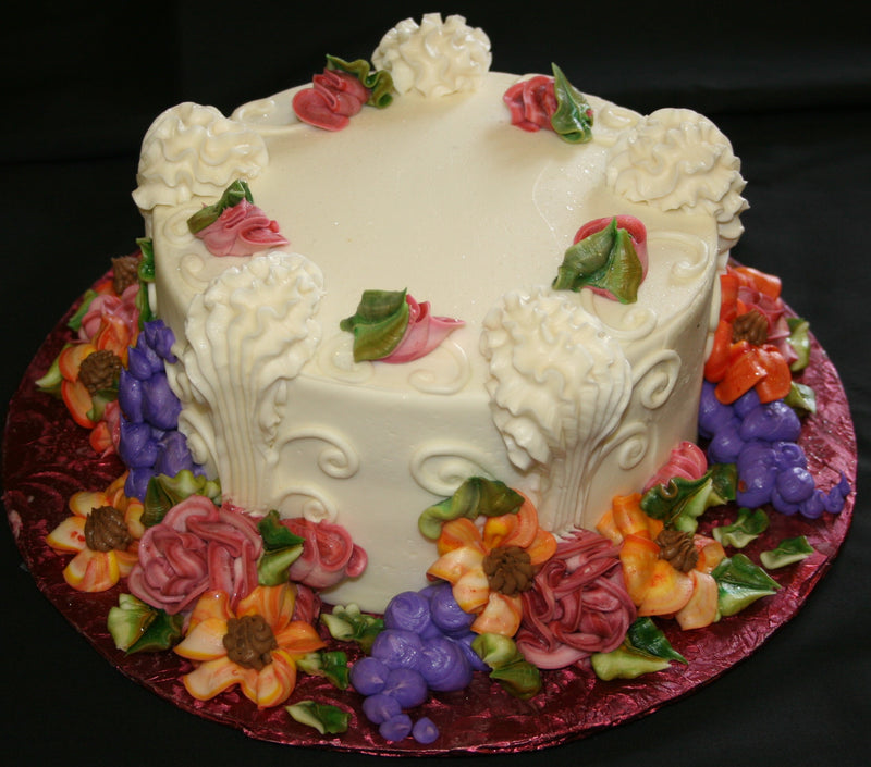 Flowers and Grapes