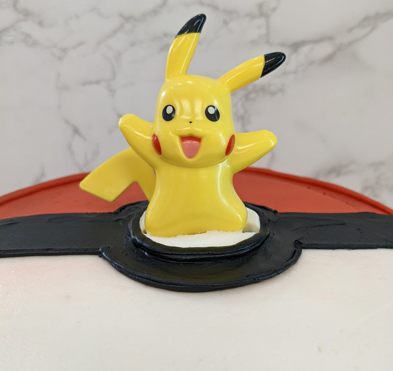 Pokemon Figures on a Ball