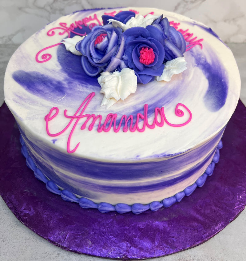 Lovely Purple Schmear