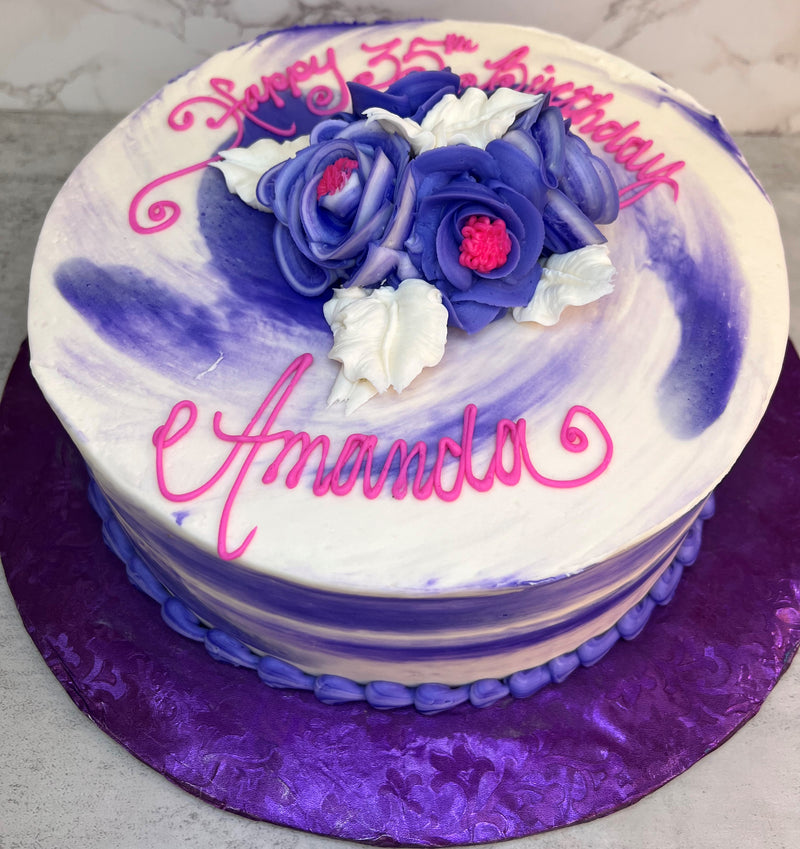 Lovely Purple Schmear