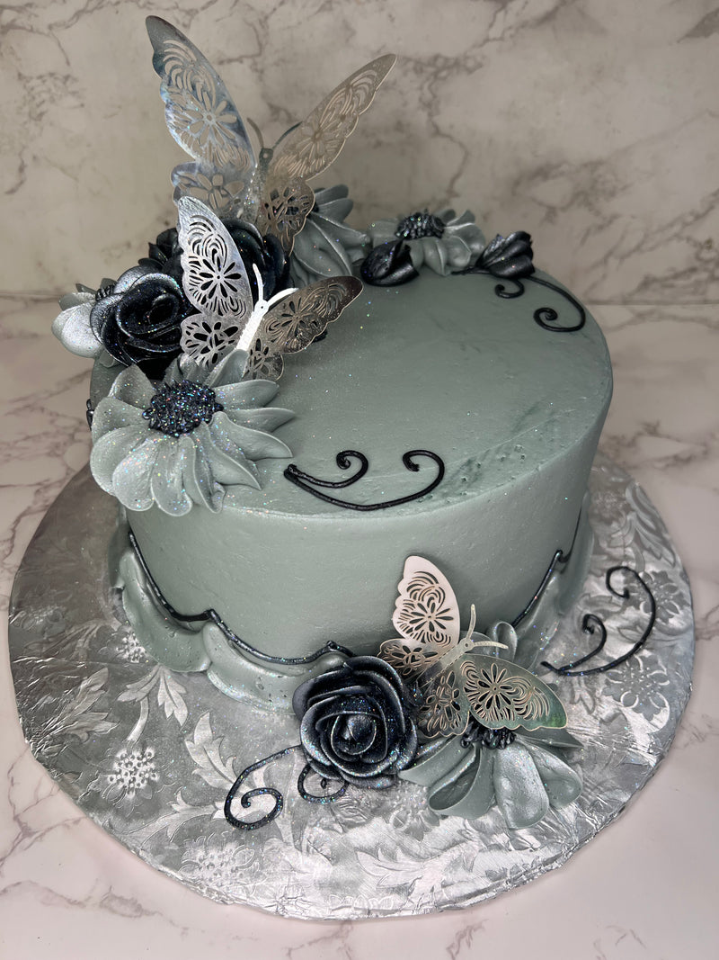 Silver Butterfly