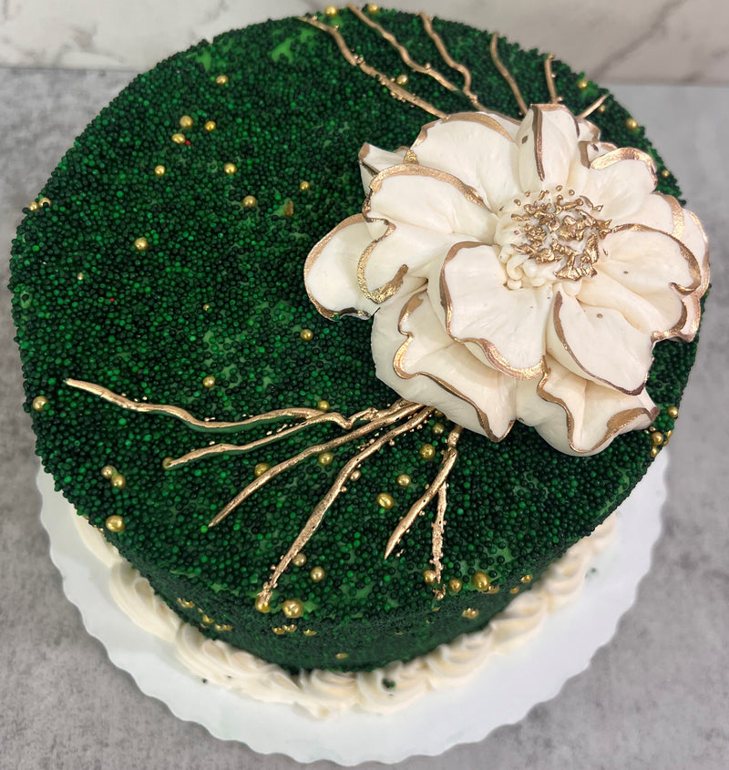 Elegant Green and Gold