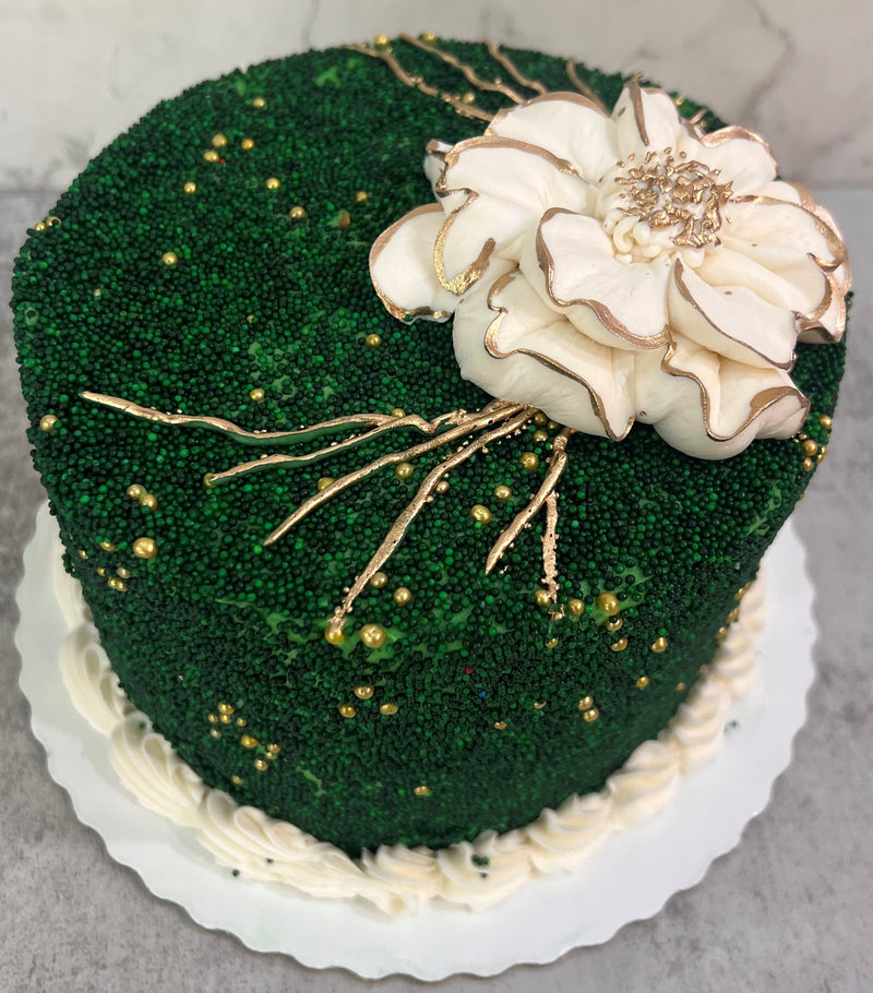 Elegant Green and Gold