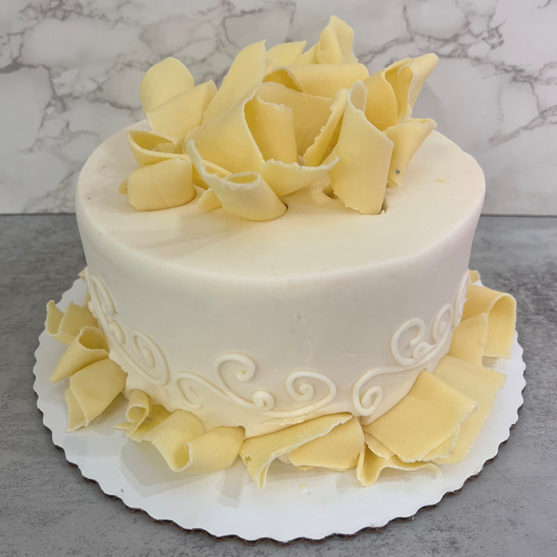 White Chocolate Shavings Clustered