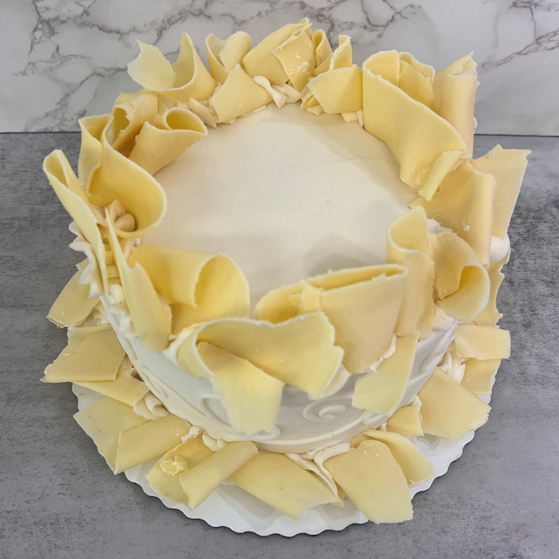 White Chocolate Shavings Swirls