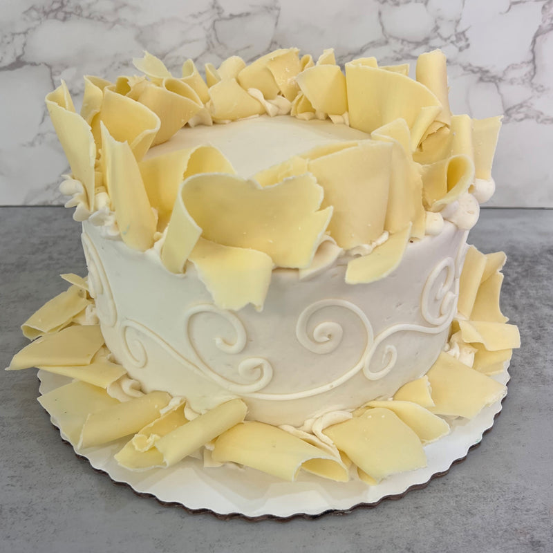 White Chocolate Shavings Swirls