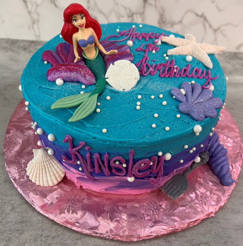 The Little Mermaid with Seashells