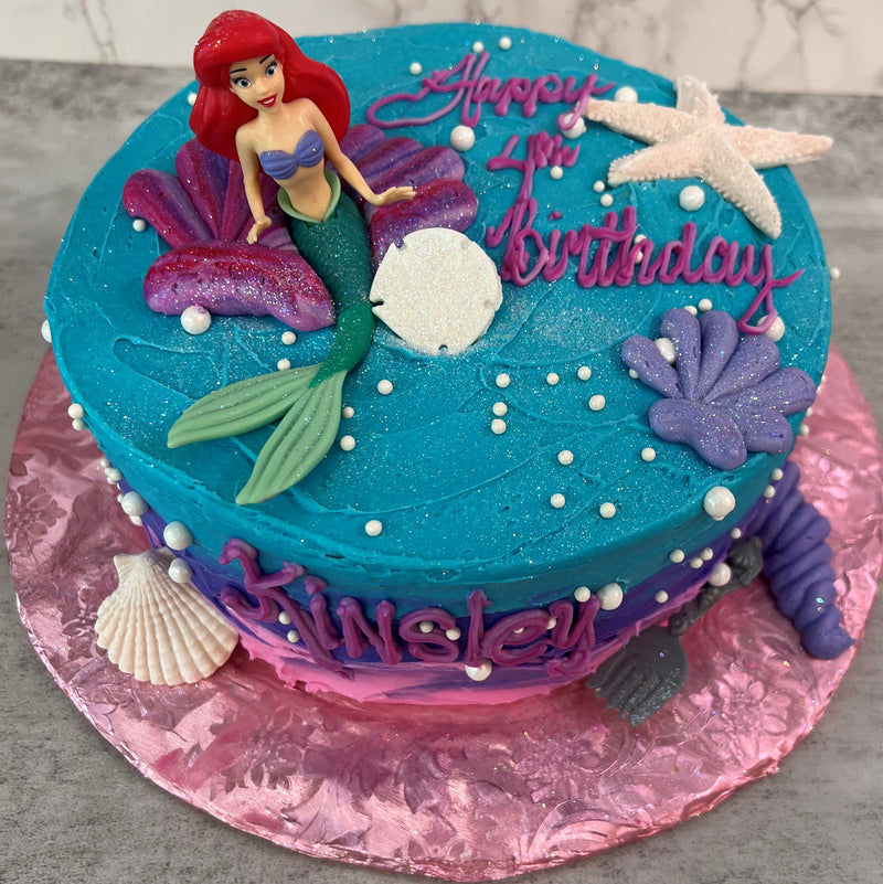 The Little Mermaid with Seashells