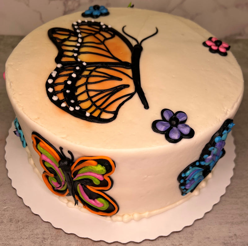 Butterflies and Flowers