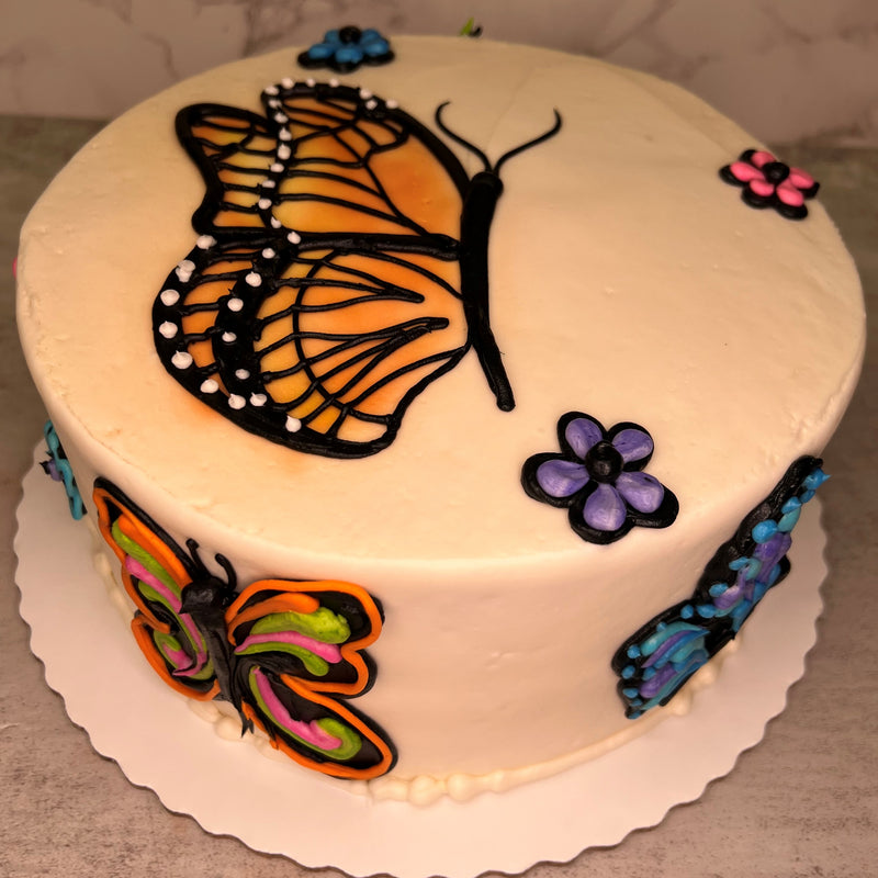 Butterflies and Flowers