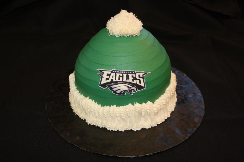 Eagles Winter Hat (Shaped Cake)