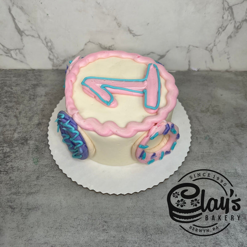 4" Lunchbox Bento Cake (Donuts)