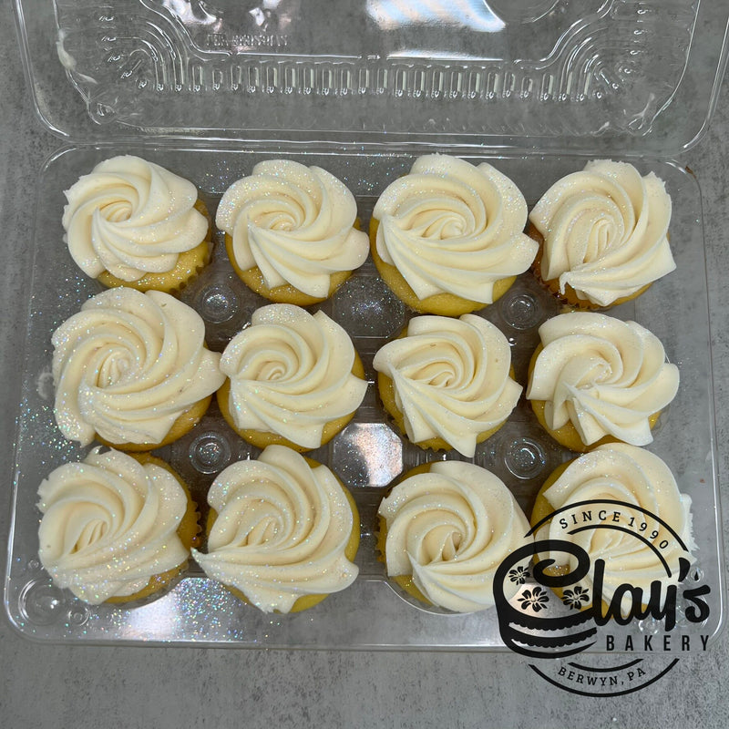 Glittery Mini Cupcakes