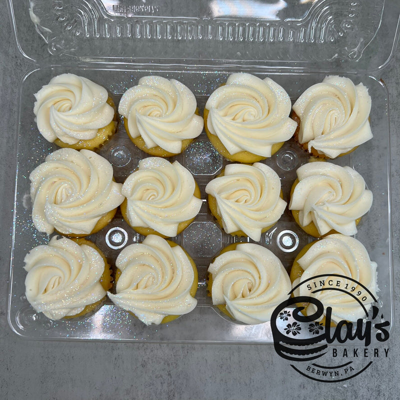 Glittery Mini Cupcakes
