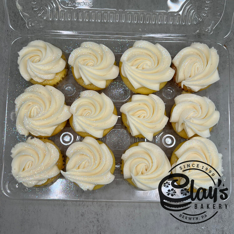 Glittery Mini Cupcakes