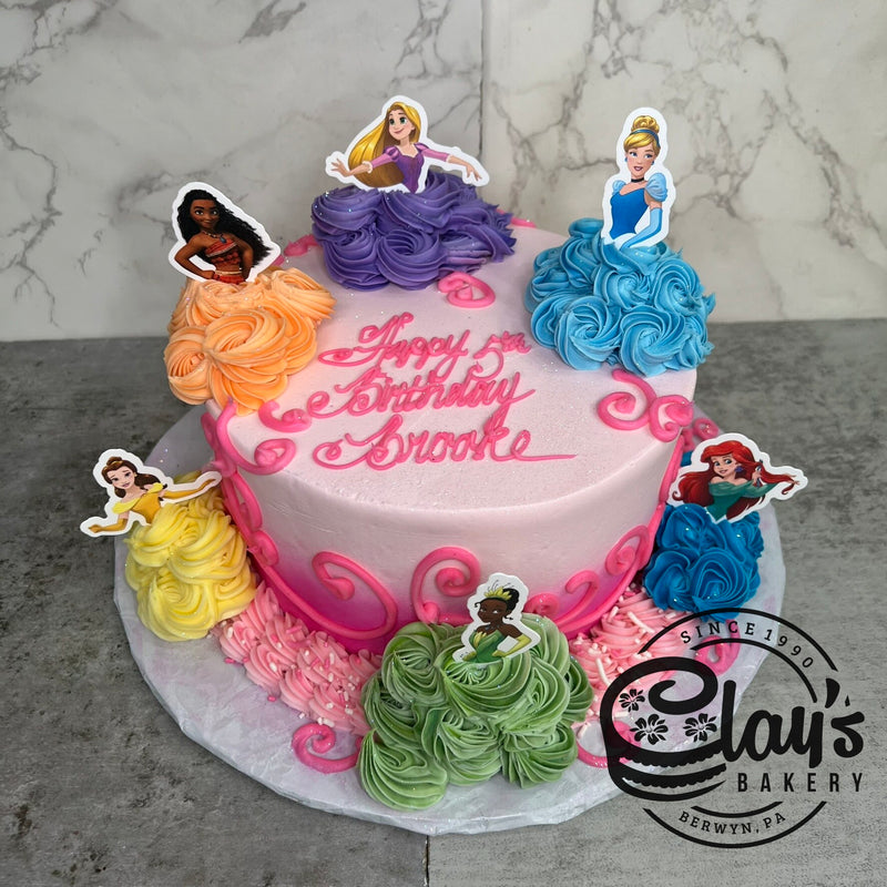 Disney Princesses Buttercream Gown