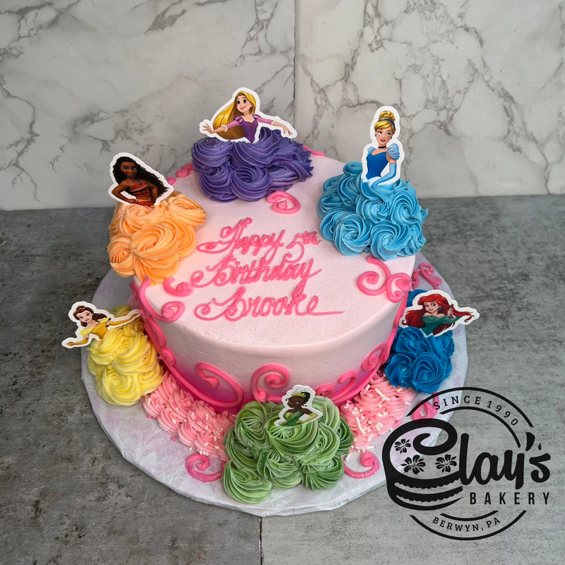 Disney Princesses Buttercream Gown