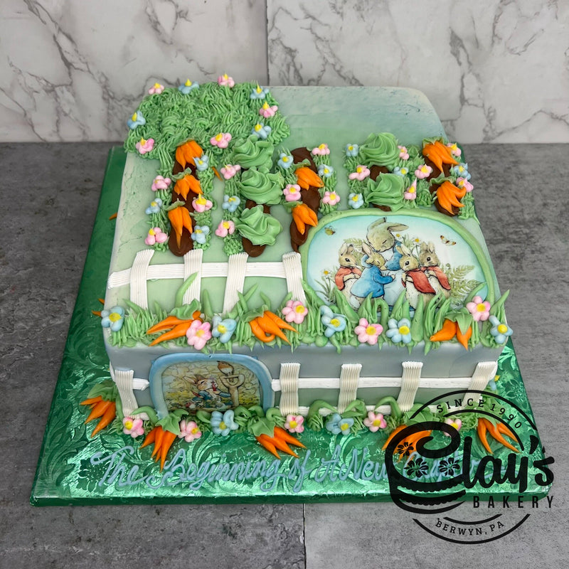 Peter Rabbit Garden (Squared Cake)