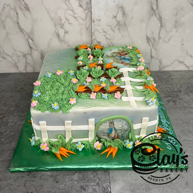 Peter Rabbit Garden (Squared Cake)