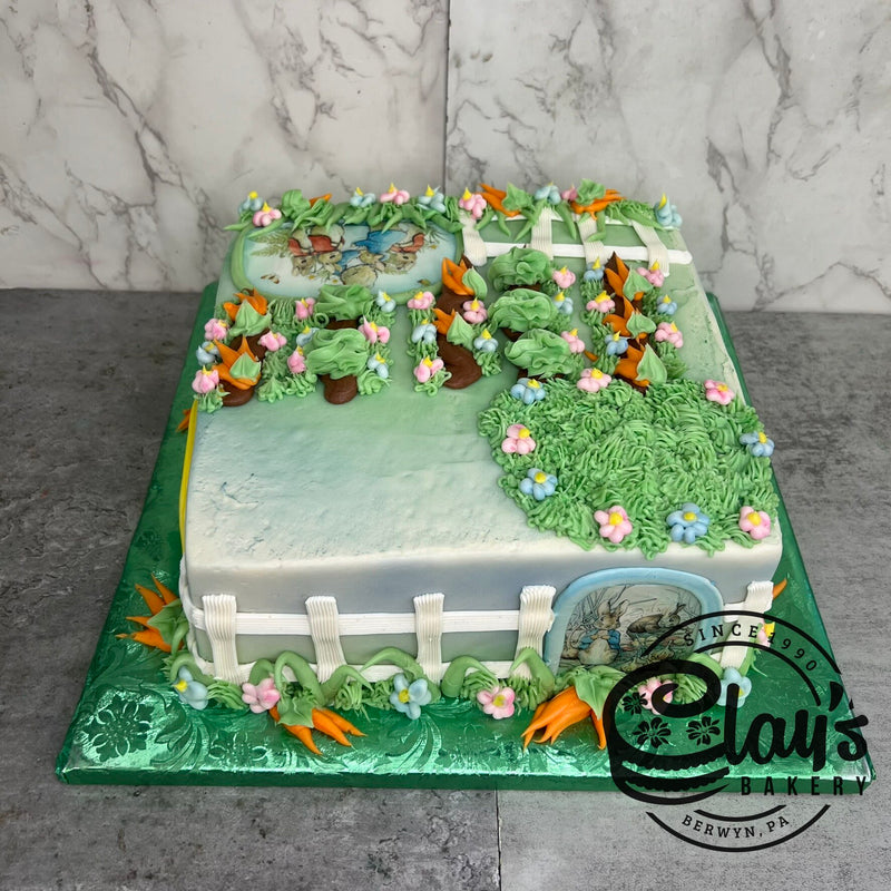 Peter Rabbit Garden (Squared Cake)