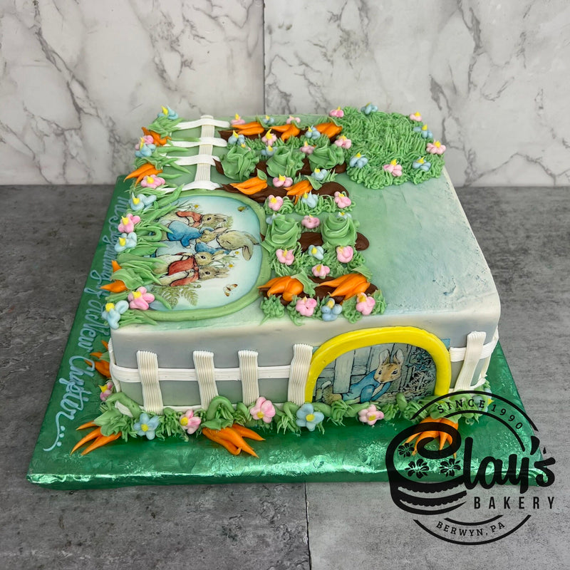 Peter Rabbit Garden (Squared Cake)