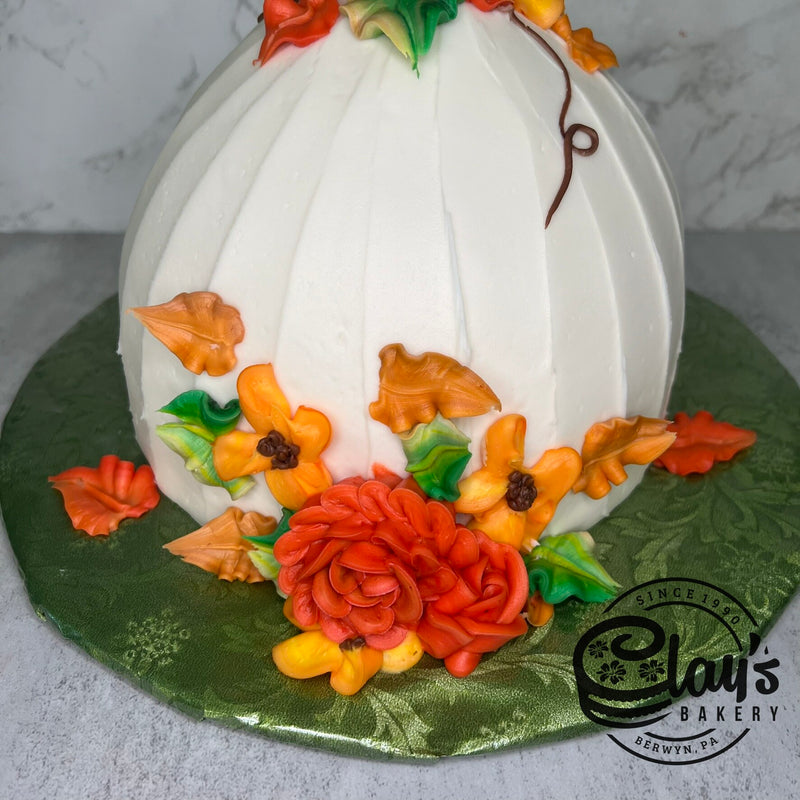 Sophisticated Pumpkin (Shaped Cake)