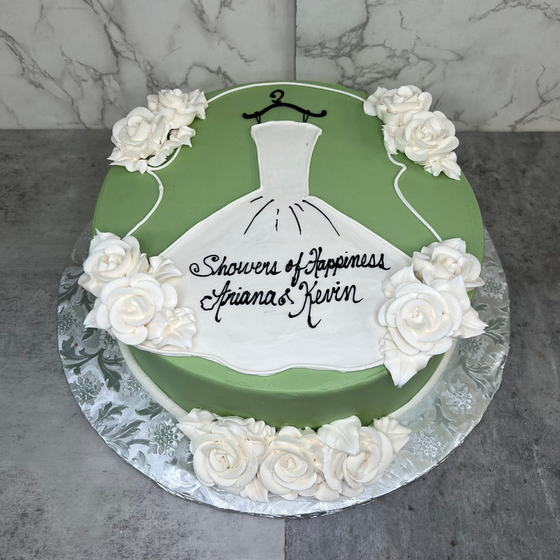 Bridal Shower Dress Cake