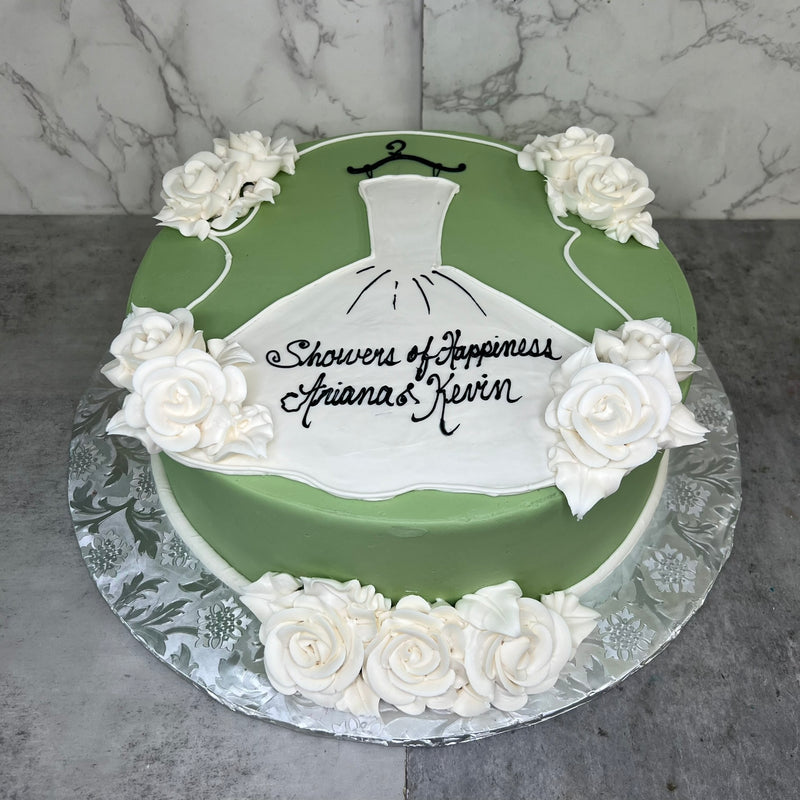 Bridal Shower Dress Cake