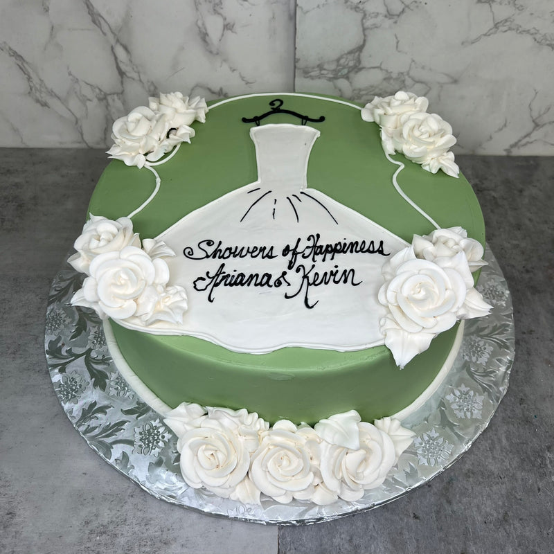 Bridal Shower Dress Cake