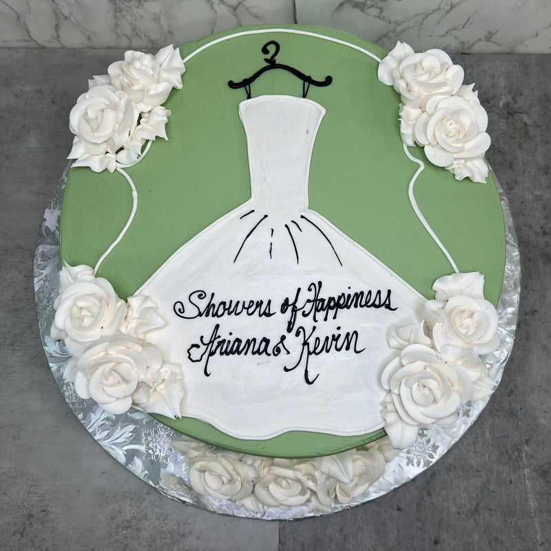 Bridal Shower Dress Cake